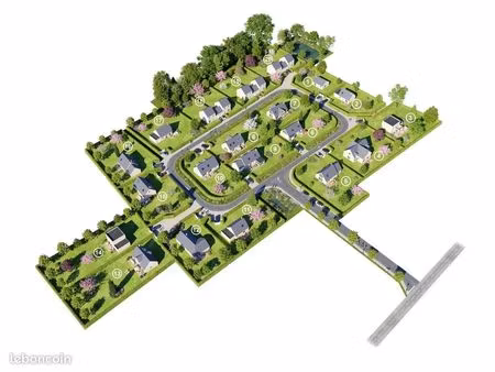 terrain 887 m² saint-symphorien