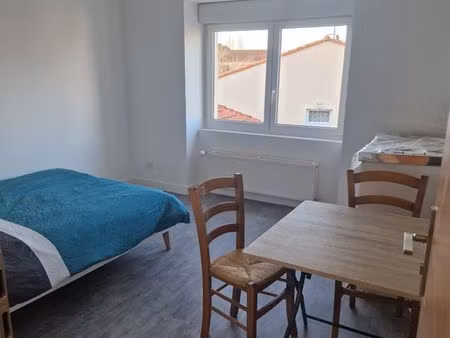 studio meublé 16m² - disponible courant juillet (en cours de finition)