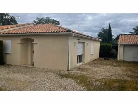 maison de plain pied - 2ch