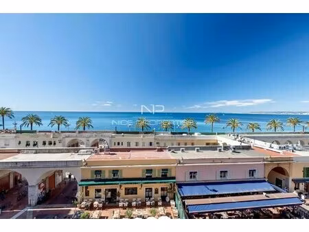 cours saleya  magnifique appartement de 7 pièces  vue mer