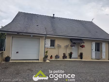 annoix : pavillon t4 édifié sur 980 m2 de terrain environ av