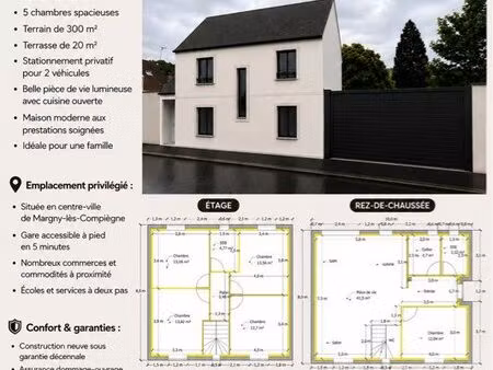 maison neuve à vendre margny-lès-compiègne