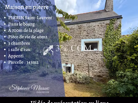 plérin saint-laurent maison de charme rénovée à proximité