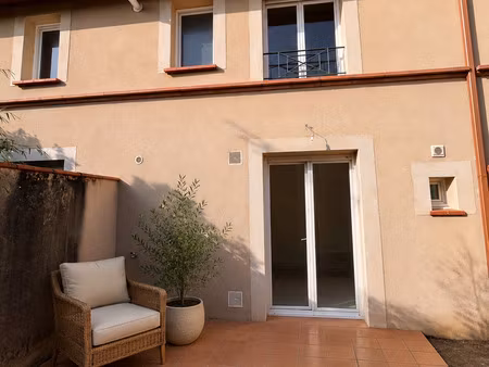 maison de ville 69 m2 centre de l'isle-jourdain terrasse