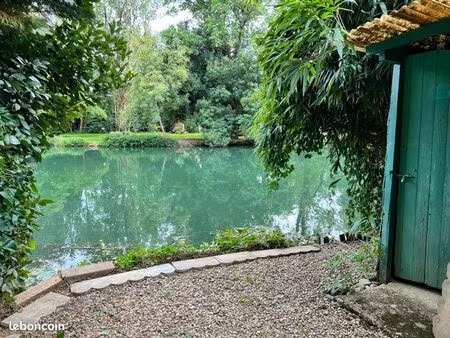 jardin de loisirs au bord du clain à tison