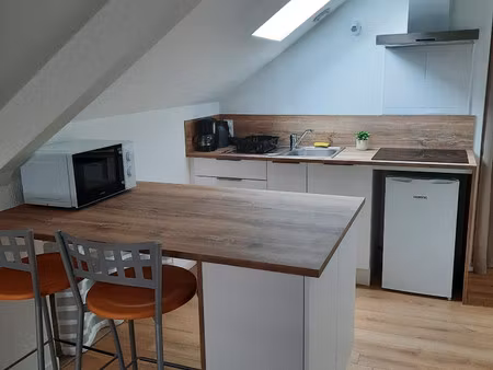 appartement meublé rénové avec place de parking