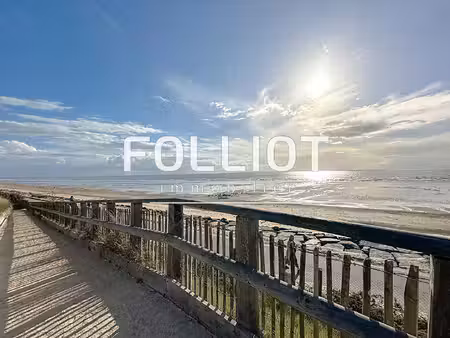 appartement 3 pièces à vendre à jullouville - accès direct plage