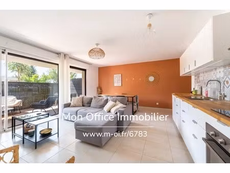 référence : 6783-bma - appartement 3 pièces avec terrasses et stationnements