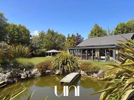 maison 10 pièces  287 m2 avec piscine - hermanville sur mer
