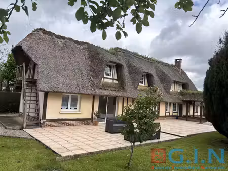 magnifique chaumière à 10mn de bourneville sainte croix