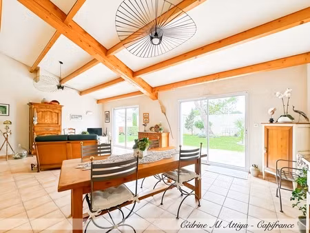 maison à vendre saint-xandre (17) 5 pièces  plain-pied  120m2  garage  jardin et grenier