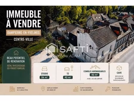 ensemble immobilier centre dampierre-en-yvelines