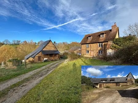 14340 cambremer ancien corps de ferme du xv è siècle 393 000 euros