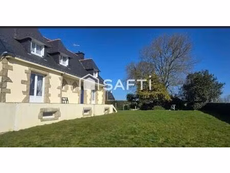 a guénin  maison de 177m2 sur terrain de 2812 m2  6 chambres
