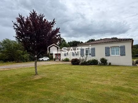 les rives de l'yon  maison plain-pied 142m2  6pp
