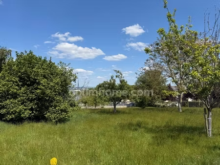 terrain a batir 950 m² – vue pont de normandie – honfleur centre – viabilisé – rare à la v