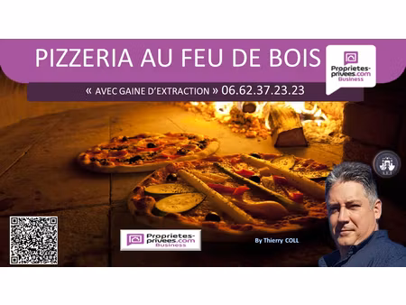 fonds de commerce pizzeria feu de bois saint-priest