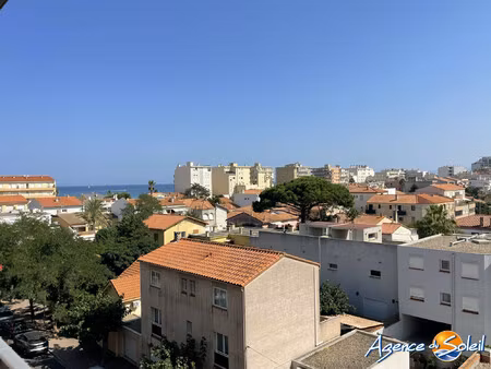 achat appartement 1 pièce 24m² canet en roussillon 66140