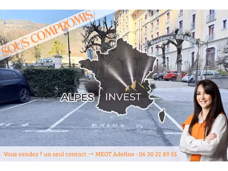 achat parking allevard 38580