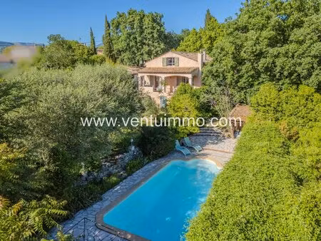 mouans sartoux maison avec piscine  vaste jardin & garage
