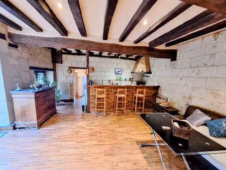 vente maison 6 pièces 172 m² à fontevraud-l'abbaye (49590)  109 000 €