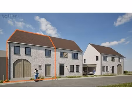 ruime nieuwbouwwoning met garage en tuin