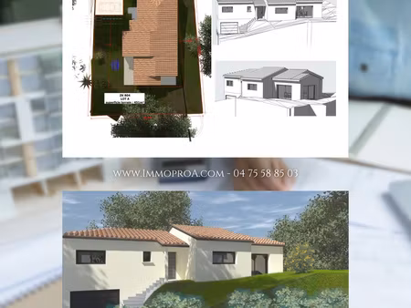 maison neuve sur une parcelle de 451m2 à proximité du villag
