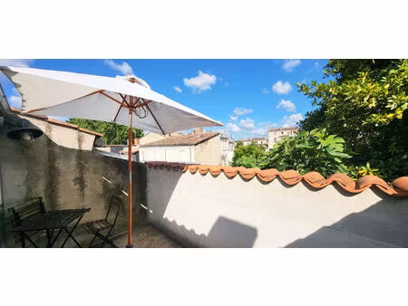 maison en pierre 3 pièce(s) avec terrasse tropézienne à bordeaux (33000)