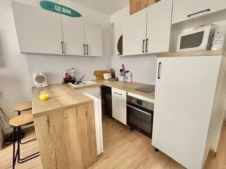 apt pornichet - pied mer et commerces - 28 m2