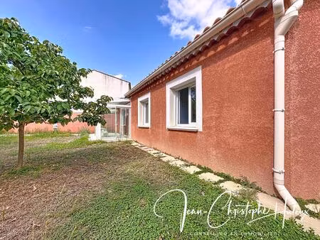 30000 nimes - quartier saint baudile maison plain pied 3 pièces 80 m2  garage