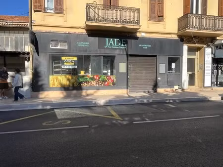 cession de droit au bail  local commercial 110m² environ  secteur saint laurent du var cen