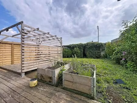 maison 110m² - 4ch - 2 garages - jardin