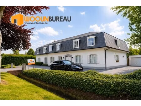 gelijkvloers appartement met tuin en garage te lokeren