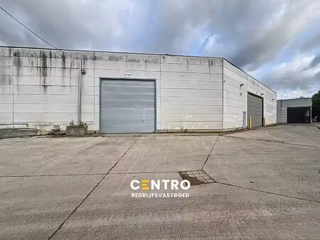 instapklaar magazijn (± 700 m²) met automatische sectionaalpoort langs de n8 te elverdinge