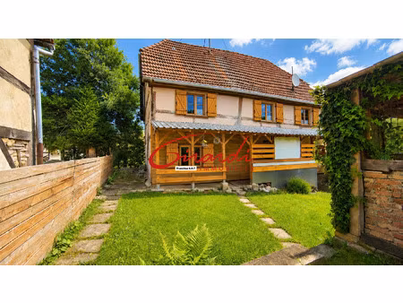 maison alsacienne 127m2 sur 4.43 ares- 7pièces- grange/garag