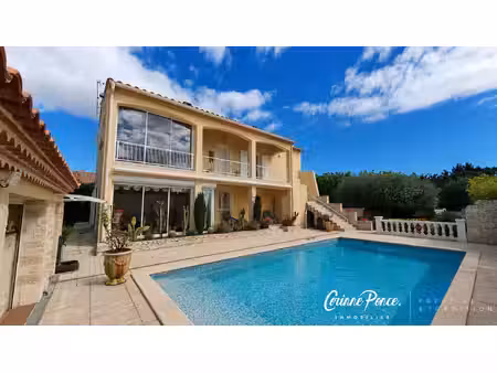 uchaud maison de charme de type 6 avec piscine proximite des plages corinne ponce...