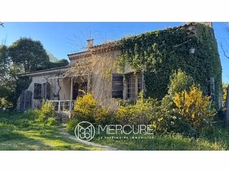 maison de caractère avec fort potentiel  au calme absolu  proche d’aix-en-provence