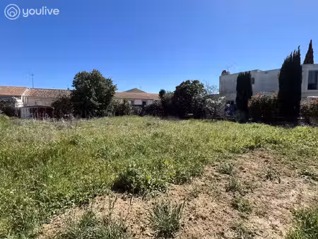 fabregues - terrain 734m2