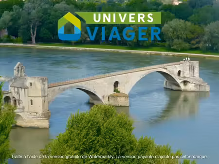 appartement t3 en viager occupé à avignon