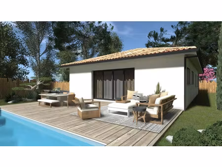 vente maison à construire 60 m² biscarrosse (40600)