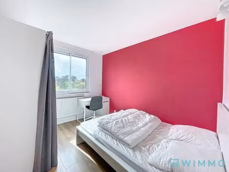 chambre meublée privative dans un appartement pessac 5 pièces 80.22 m2