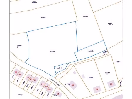 terrain à bâtir à vendre à rue saint-georges gonrieux (vbe23785)