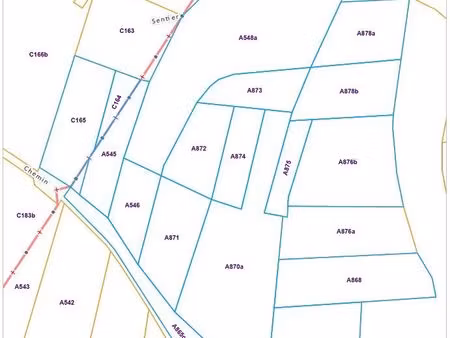 terrain agricole à vendre de 85387 m² à cerfontaine (vbd25366)