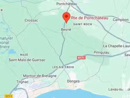 vente terrain à besné (44160) : à vendre / 351m² besné