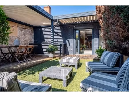 oullins centre - loft en duplex de 180 m² - 3 chambres - jardin privatif de 70 m²