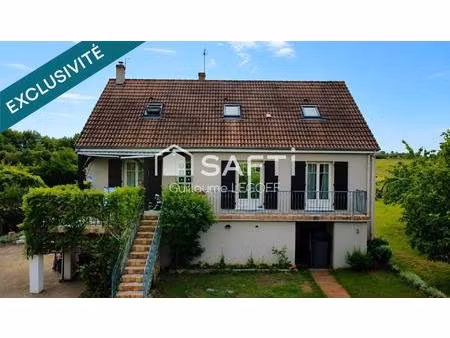 maison 6 pièces de 165m2 sur un terrain de 1453m2