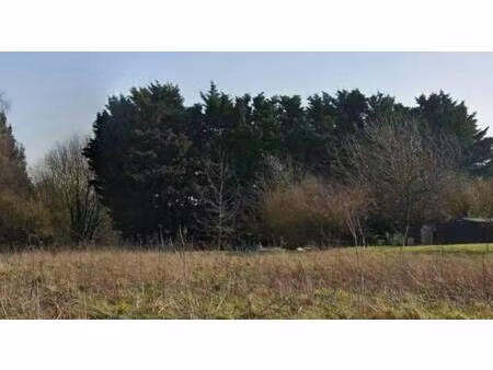 terrain constructible à vendre