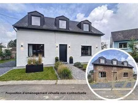 maison 4 façades avec jardin à héron à rénover