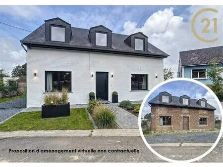 maison à vendre avec terrasse et jardin   waret-l'évêque (vbe24218)