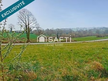 terrain à bâtir de 682 m²  viabilisé  à 7 kms de flers